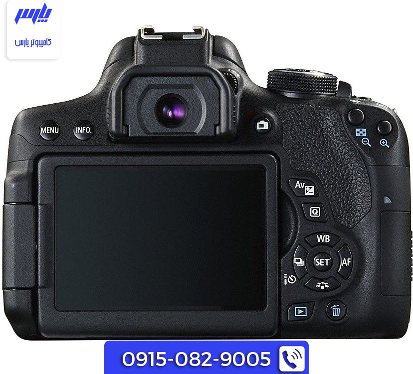 دوربین d750 سری rebel t6i با لنز ۱۳۵ـ۱۸